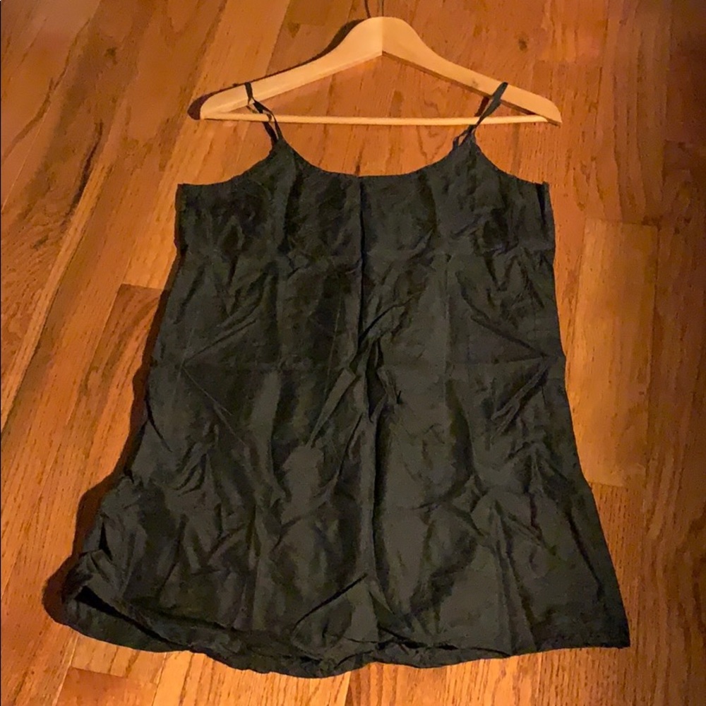 Eileen Fisher Black Long Camisole